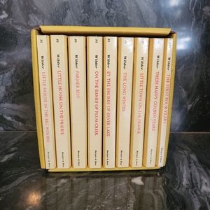 1971 COMPLETE SET LAURA INGALLS WILDERS LITTLE HOUSE ON THE PRAIRIE BOOKS